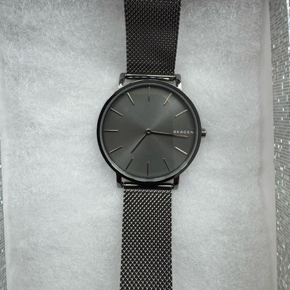 Skagen gunmetal Mesh Band Watch main image 4